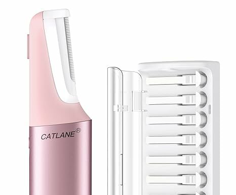 Charm Pink Dermaplane Razor Review: Sonic Exfoliation & Peach Fuzz Removal for Glowing Skin