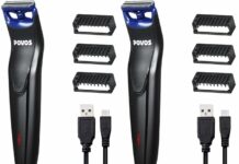 POVOS One-Blade Beard Trimmer Review: The Ultimate Waterproof Grooming Solution