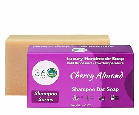 360Feel Cherry Almond Shampoo Bar Review: Does This Dandruff Solution Really Work?