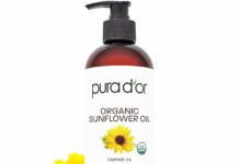 PURA D’OR Organic Sunflower Seed Oil Review: Is It the Ultimate Moisturizer?