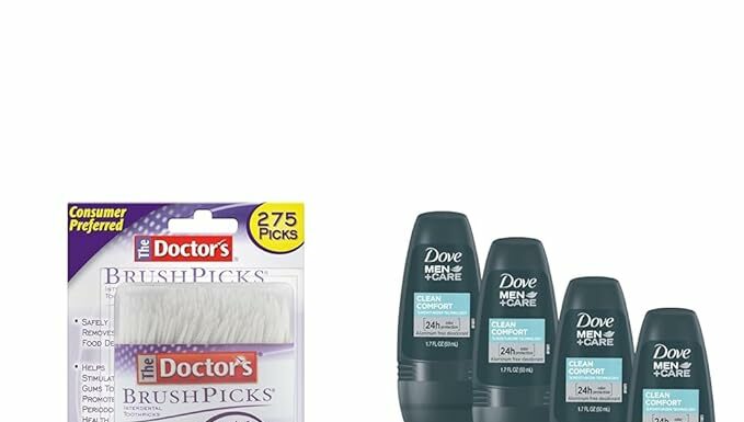The Doctor’s 275 Interdental Toothpicks & Dove Men+Care Deodorants Review: Freshness & Comfort for Men