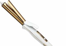 Kristin Ess 1 Inch Titanium Curling Iron Review: Beachy Waves & Shine