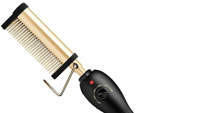 Gold N Hot 24K Gold Pressing Comb Review: Sleek, Salon-Ready Hair Made Easy