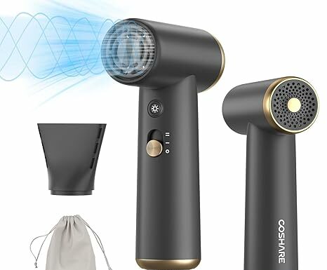 COSHARE Travel Hair Dryer Review: Fast Drying, Low Noise, and Lightweight Power