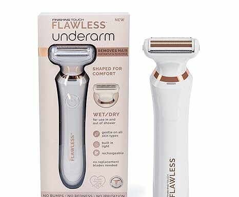 Finishing Touch Flawless Underarm Razor Review: Painless, Cordless Grooming for Sensitive Skin