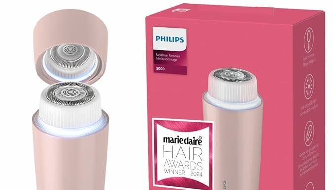 Philips Facial Hair Remover 5000 Series Review: Quick, Gentle, and Compact Grooming for Women