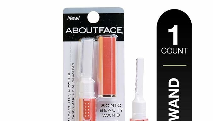 About Face Sonic Beauty Wand Review: Gentle Hair Removal & Brow Shaping Expert Test