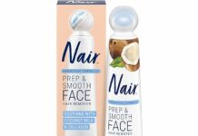 NAIR Facial Hair Removal Cream Review: Gentle, Smooth, Collagen-Infused Results