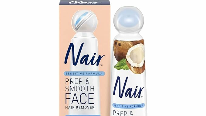 NAIR Facial Hair Removal Cream Review: Gentle, Smooth, Collagen-Infused Results