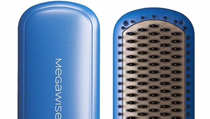 MEGAWISE 2025 Hair Straightener Brush Review: Smooth, Frizz-Free Results Tested