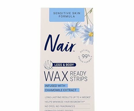 Nair Sensitive Hair Remover Wax Strips Review: Smooth, Mess-Free & Gentle on Skin
