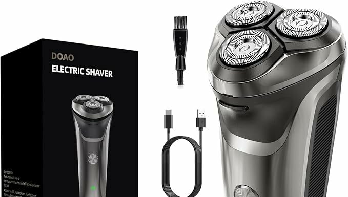 Electric Razor for Men Review: 100% Waterproof, Fast Charge & Sensitive Skin-Friendly