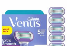 Gillette Venus Deluxe Smooth Swirl Razor Blade Refills Review: Irritation-Free Shave?
