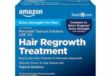 Amazon Basic Care Minoxidil Review: Extra Strength Hair Regrowth for Men