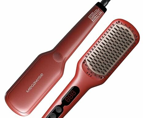 Megawise Pro 2025 Hair Straightener Brush Review – Fast, Smooth, Frizz-Free Results