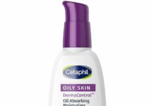 Cetaphil DermaControl Oil Absorbing Moisturizer Review: SPF 30 for Oily, Sensitive Skin