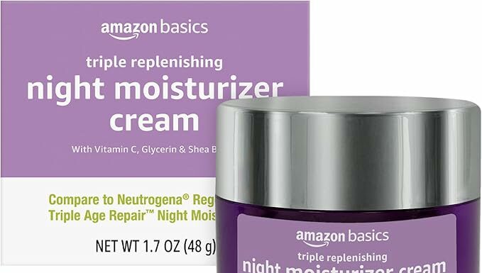 Amazon Basics Triple Replenishing Night Cream Review: Affordable Hydration or Just Another Moisturizer?