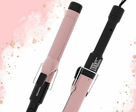MegaWise Pro 1 1/4″ Ceramic Barrel Curling Iron Review: Fast, Safe, & Effective!