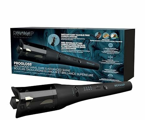 Revamp Progloss Hollywood Automatic Curling Iron Review: Frizz-Free Curls & Shine Delivered!