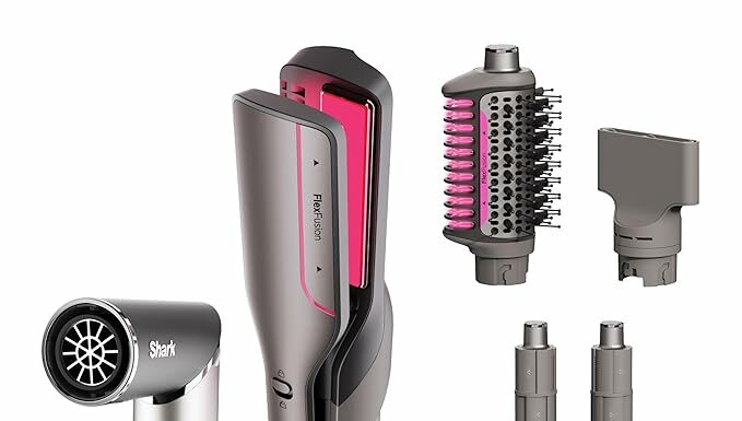 Shark FlexFusion Hair Straightener & Dryer Review: No Heat Damage, Just Results!