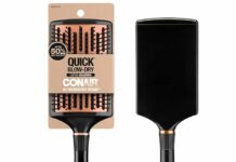 Conair Quick Blow Dry Copper Paddle Brush Dryer Review: Fast, Smooth Results