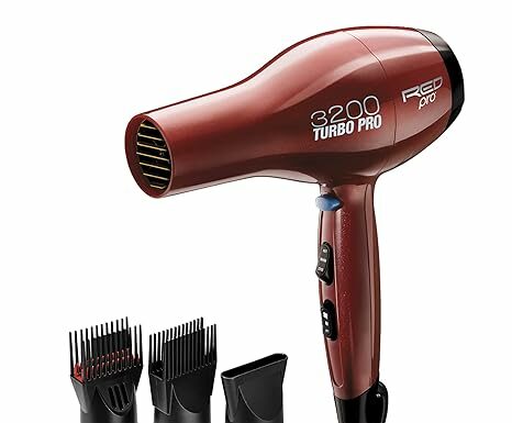 RED PRO 3200 Turbo Pro Hair Dryer Review: Detangles, Styles, Saves Time