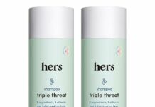 Hers Triple Threat Shampoo Review: Thicker, Stronger Hair with Biotin & Oils