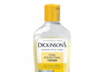 Dickinson’s Witch Hazel Toner Review: Pore Refining, Oil Control & Natural Purity
