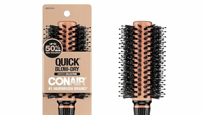 Conair Copper Collection Hair Dryer Brush Review: Volume, Shine & Ease