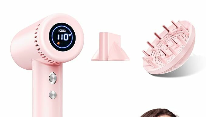 Haokoo 160,000 RPM Ionic Blow Dryer Review: Fast, Frizz-Free, Travel-Friendly Results