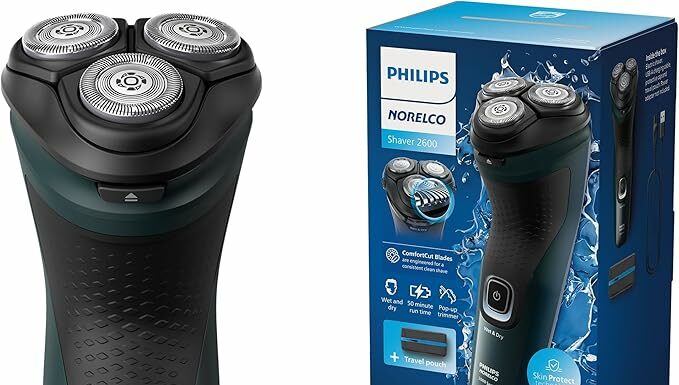 Philips Norelco Shaver 2600 Review: A Wet & Dry Shaver That Delivers Comfort & Precision
