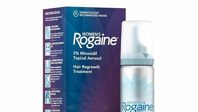 Rogaine 5% Minoxidil Foam for Women Review: Regrow Thicker Hair, No Mess