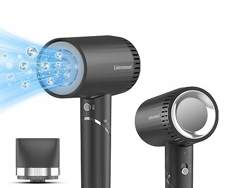 Colorsmoon 100,000 RPM Hair Dryer Review: Fast, Quiet, and Frizz-Free for All Hair Types