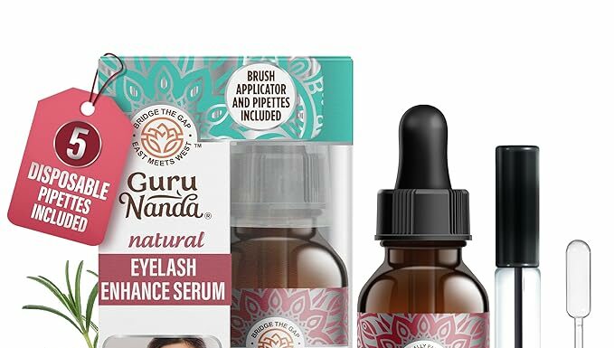 GuruNanda Castor Oil Eyelash Serum Review: Thicker Lashes & Brows Tested