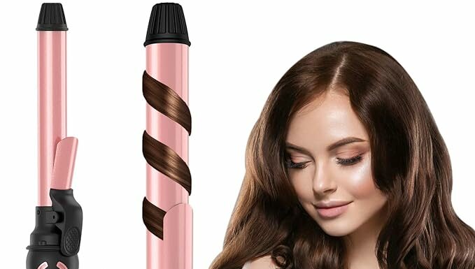 Rotating Curling Iron Review: Is the 1-Inch Self-Curling Wand Worth It?