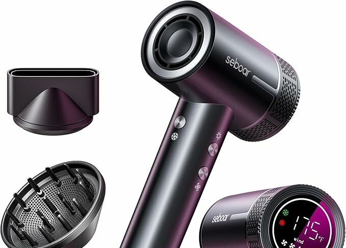 Seboar High-Speed Ionic Hair Dryer Review: Fast, Frizz-Free, Salon Results