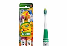 GUM Crayola Toddler Pip-Squeaks Toothbrush Review: Ultra-Soft Bristles & Fun Design