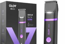 Groin & Body Hair Trimmer for Men Review: Ceramic Blades, LED Light & Waterproof Grooming by