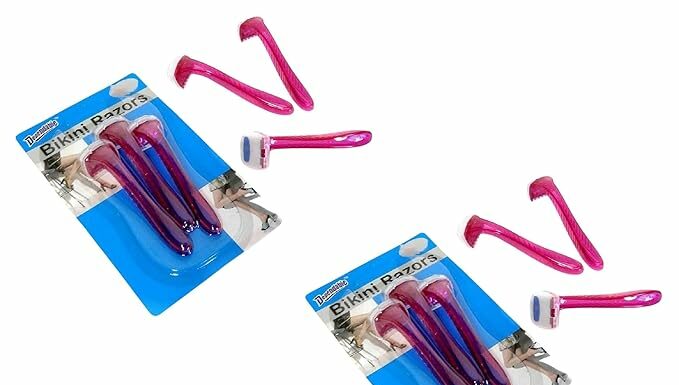 2 Packs Bikini Razors Review: Smooth Shave for Sensitive Areas – Is It Worth It?