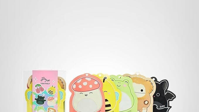 TONYMOLY x Squishmallows Self-Care Slumber Squad Sheet Mask Set Review: Hydrating, Soothing & Nourishing Skincare