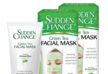 Sudden Change Green Tea Facial Mask Review: Does It Really Reduce Wrinkles & Puffiness?