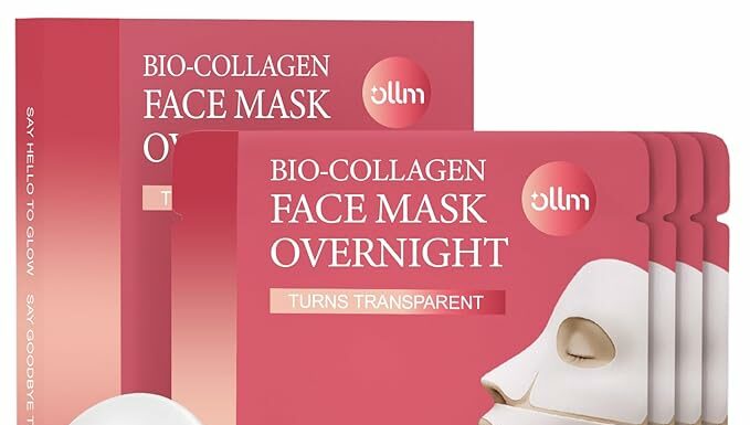 OLLM Korean Overnight Collagen Face Mask Review: Hydrating, Firming, and Glowing Skin