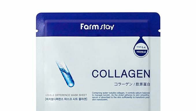 Farmstay Collagen Sheet Mask Review: Hydration, Firmness & Skin Elasticity Tested!