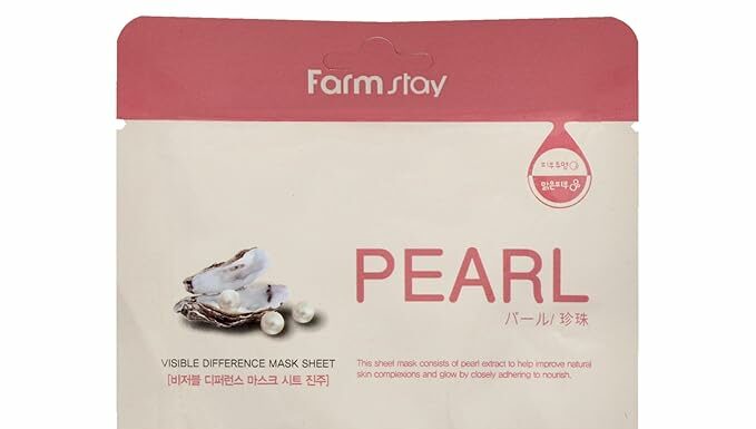 FARMSTAY Visible Difference Sheet Mask Review: Does Pearl Extract Really Brighten Skin?