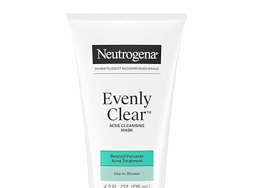 Neutrogena Evenly Clear Acne Mask Review: Does 3.5% Benzoyl Peroxide Really Work?