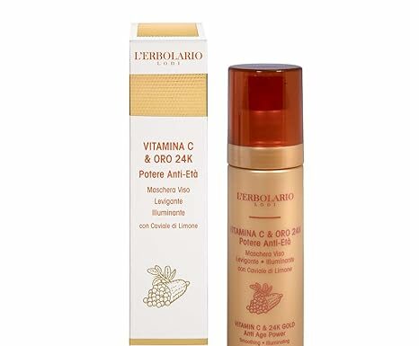 L’Erbolario Vitamin C & 24K Gold Anti-Ageing Face Mask Review: Does It Deliver Radiance?