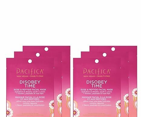 Pacifica Disobey Time Rose & Peptide Facial Sheet Mask Review: Hydration & Anti-Aging for Dry Skin