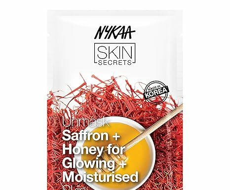 Nykaa Naturals Skin Secrets Bubble Sheet Mask Review: Does Saffron & Honey Really Brighten and Hydrate?