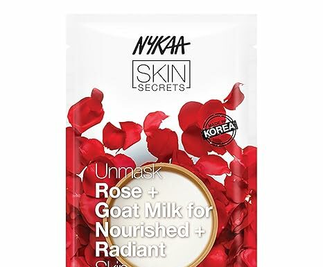 Nykaa Naturals Skin Secrets Sheet Mask Review: Rose & Goat Milk for Deep Hydration