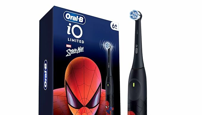 Oral-B iO Kids Spiderman Toothbrush Review: Safe, Fun, and Kid-Friendly Cleaning